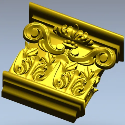 Композитная капитель - 3D модель STL для ЧПУ