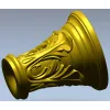 Капитель "Листовой рельеф" - 3D модель STL для ЧПУ