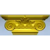 Капитель в ионическом стиле - 3D модель STL для ЧПУ
