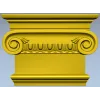 Ионическая капитель в формате STL для ЧПУ