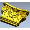 Acanthus Volute Capital STL for CNC - high-relief decorative capital