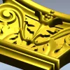 Acanthus Volute Capital STL for CNC - high-relief decorative capital