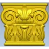 Ionic Acanthus Capital STL 3D Model for CNC Milling