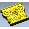 Ionic Acanthus Capital STL 3D Model for CNC Milling