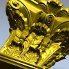 Corinthian Acanthus Capital STL - 3D model for CNC milling
