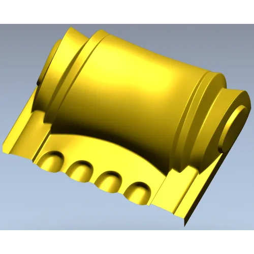 Капитель классическая для ЧПУ - 3D STL модель