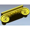 Ионическая капитель - 3D модель STL для ЧПУ