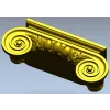 Ионическая капитель - 3D модель STL для ЧПУ