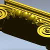 Ионическая капитель - 3D модель STL для ЧПУ