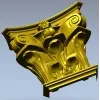 Капитель коринфская - 3D модель STL для ЧПУ