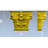 Капитель коринфская - 3D модель STL для ЧПУ