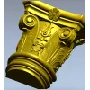 Капитель коринфская - 3D модель в формате STL для ЧПУ