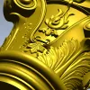 Капитель коринфская - 3D модель в формате STL для ЧПУ