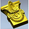 Капитель "Палметта Люкс" - 3D модель в формате STL для ЧПУ