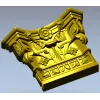 Капитель Флора - декоративная 3D модель в формате STL для ЧПУ