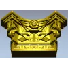 Капитель Флора - декоративная 3D модель в формате STL для ЧПУ