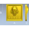 3D модель STl панно с барельефом "Алкоголик" для ЧПУ