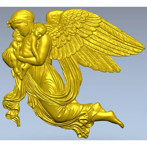 Guardian Angel Embrace STL
