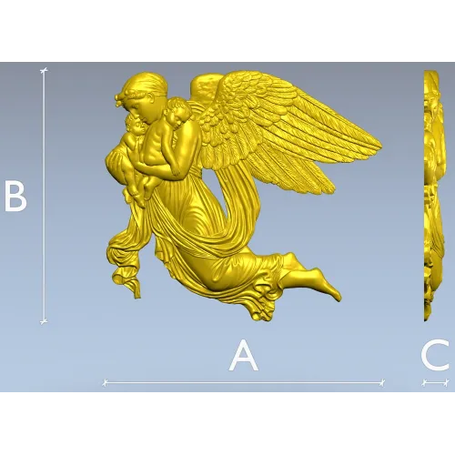 Guardian Angel Embrace STL
