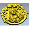 Берёзовая Муза - 3D модель STL для ЧПУ, рельефный портрет для фрезеровки