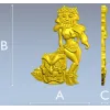 Hula Tiki Maiden - STL 3D model for CNC carving