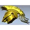 Голова спартанца - 3D модель в формате STL для ЧПУ