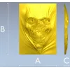 STL модель "Лик зомби в ткани" - 3D модель stl для ЧПУ