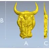 Дух Буффало - шаман с трубкой (STL 3D модель для ЧПУ)