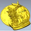 Kashchey the Immortal medallion 3D STL for CNC