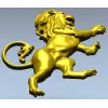 Гербовый лев - 3D модель STL для ЧПУ