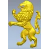 Геральдический лев - 3D модель в формате STL