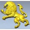 Геральдический лев - 3D модель в формате STL