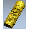 Лесовик - 3D модель STL для ЧПУ, барельеф пня с лицом