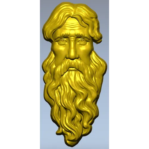Лик Винодела - 3D модель (STL) для ЧПУ