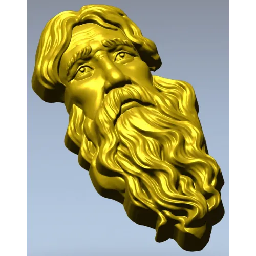 Лик Винодела - 3D модель (STL) для ЧПУ