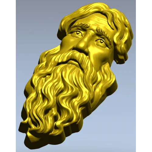 Лик Винодела - 3D модель (STL) для ЧПУ