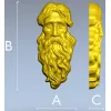 Лик Винодела - 3D модель (STL) для ЧПУ
