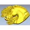 Рельефная 3D модель головы лошади в формате STL для ЧПУ