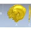 Рельефная 3D модель головы лошади в формате STL для ЧПУ