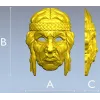 STL модель маски "Маска Старого Вождя" для ЧПУ