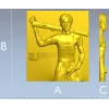 Рельефная панель "Мексиканский беспризорник" - STL для ЧПУ