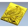 Орёл и Волк - рельефная 3D модель STL для ЧПУ