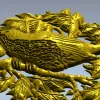 Певчая птица в венке - 3D модель STL для ЧПУ