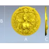 Лунная нимфа - рельефный медальон STL для ЧПУ