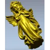 Praying Cherub - STL 3D Model for CNC Milling