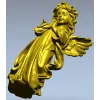 Praying Cherub - STL 3D Model for CNC Milling