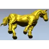 3D модель STL - лошадь (скульптурный жеребец) для ЧПУ