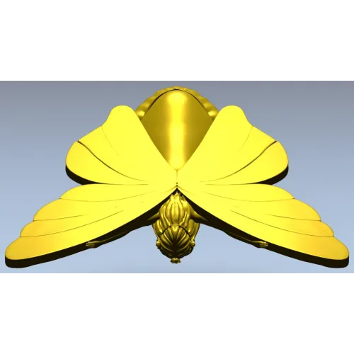 Petalwing Fairy - STL 3D model for CNC carving