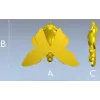 Petalwing Fairy - STL 3D model for CNC carving
