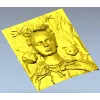 Thorned Muse - Portrait Relief STL for CNC